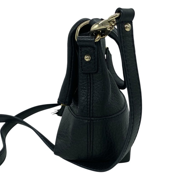 Kate Spade Southport Avenue Mini Maria Handbag Black Leather Bag - Picture 4 of 15